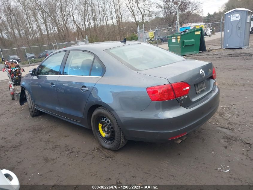 2011 Volkswagen Jetta Sel W/Sunroof Pzev VIN: 3VWLZ7AJ3BM353218 Lot: 38226476