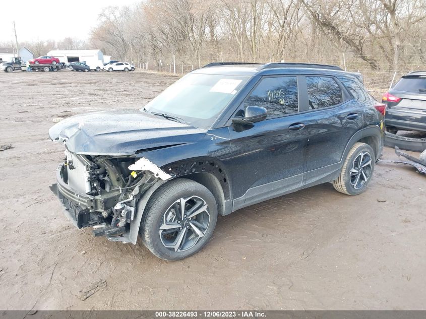 2022 Chevrolet Trailblazer Awd Rs VIN: KL79MUSL7NB112409 Lot: 38226493