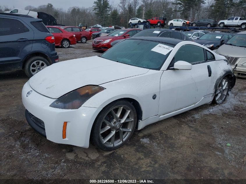 2003 Nissan 350Z Touring VIN: JN1AZ34D73T114527 Lot: 38226500