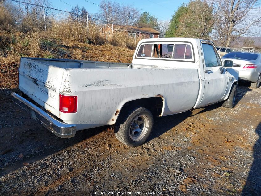 1986 Chevrolet C10 VIN: 1GCDC14N3GF399871 Lot: 38226521