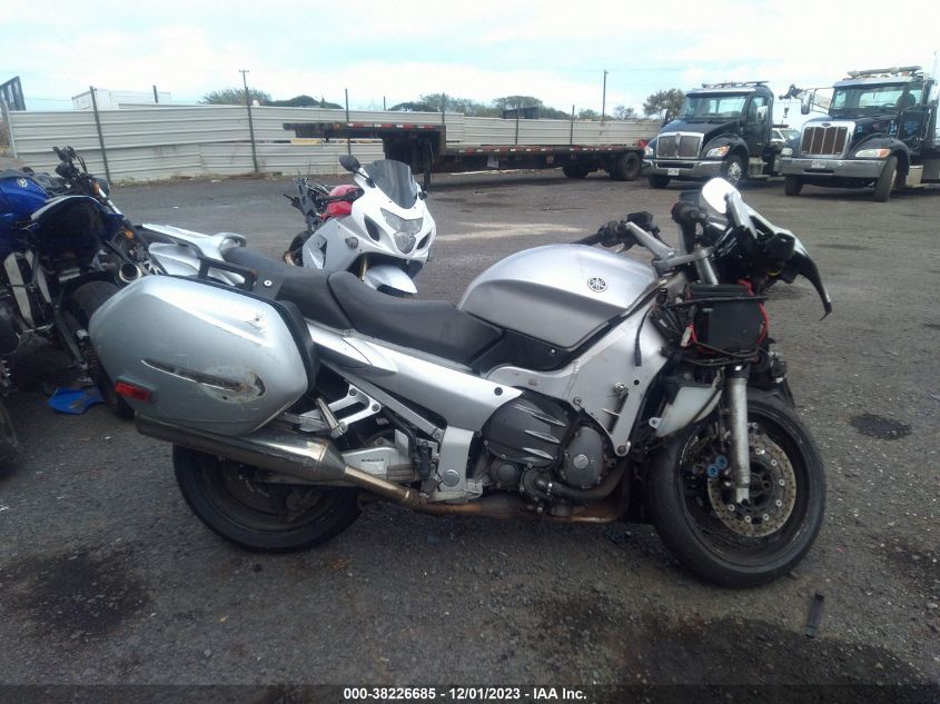 2003 Yamaha Fjr1300 VIN: JYARP07E13A001205 Lot: 38226685