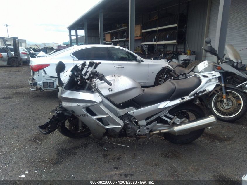 2003 Yamaha Fjr1300 VIN: JYARP07E13A001205 Lot: 38226685