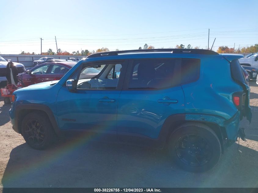 2020 Jeep Renegade Altitude Fwd VIN: ZACNJABB3LPL31884 Lot: 38226755