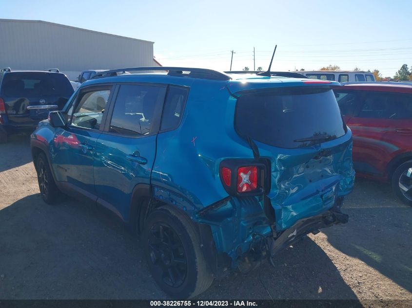 2020 Jeep Renegade Altitude Fwd VIN: ZACNJABB3LPL31884 Lot: 38226755