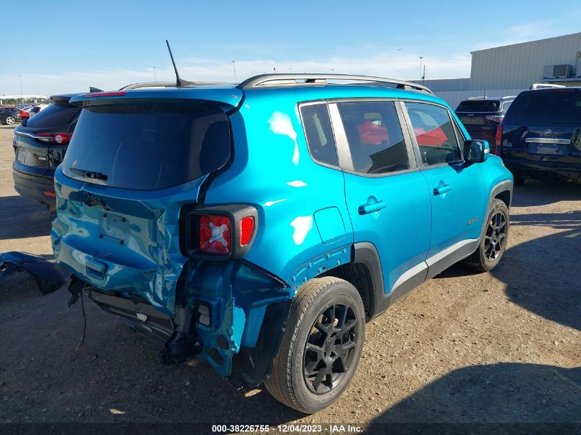 2020 Jeep Renegade Altitude Fwd VIN: ZACNJABB3LPL31884 Lot: 38226755