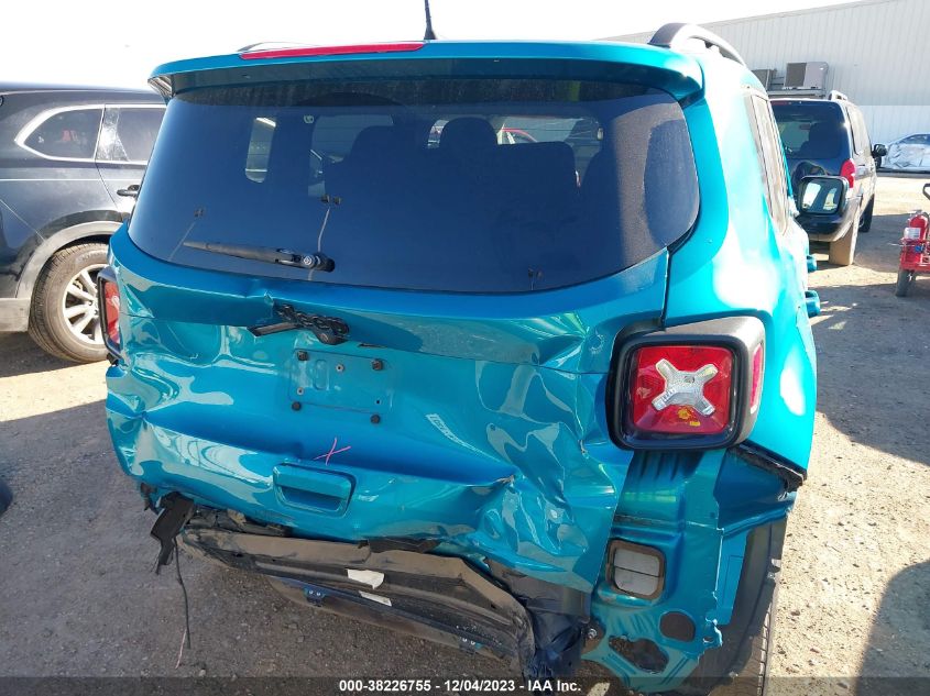 2020 Jeep Renegade Altitude Fwd VIN: ZACNJABB3LPL31884 Lot: 38226755