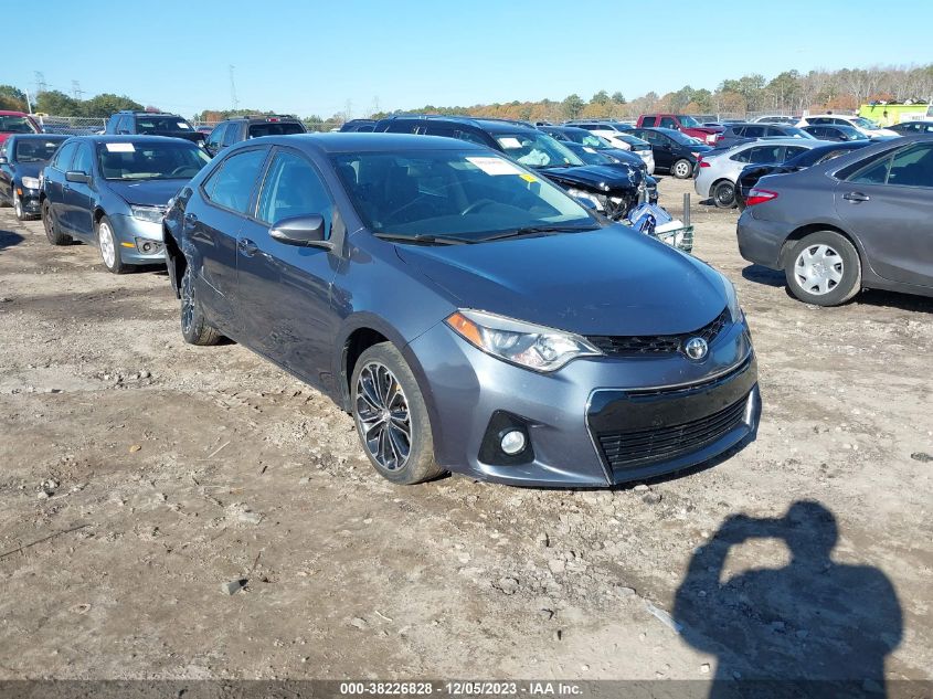 2014 Toyota Corolla S Plus VIN: 2T1BURHE4EC050673 Lot: 38226828