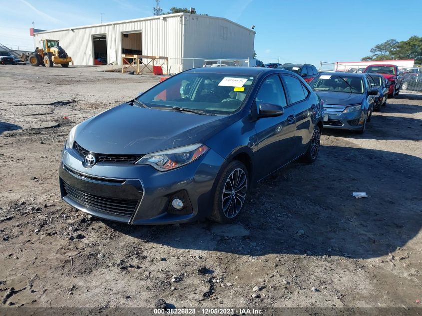 2014 Toyota Corolla S Plus VIN: 2T1BURHE4EC050673 Lot: 38226828