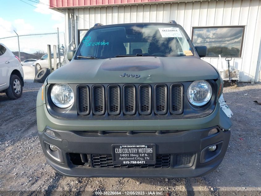 2017 Jeep Renegade Latitude Fwd VIN: ZACCJABB0HPG39273 Lot: 38226864