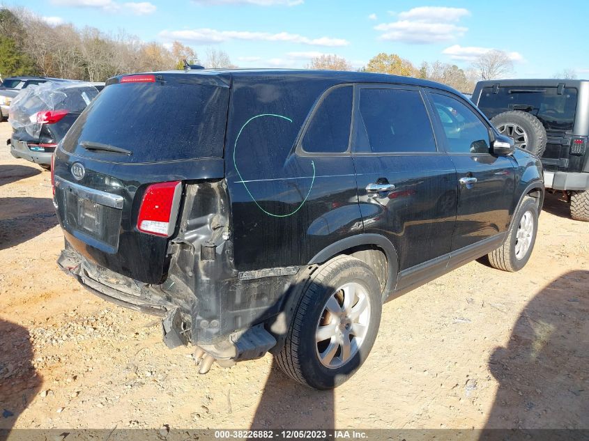 2013 Kia Sorento Lx VIN: 5XYKT4A17DG325193 Lot: 38226882