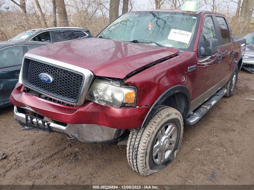 2006 Ford F-150 Xlt/Lariat/Fx4 VIN: 1FTPW145X6FA47986 Lot: 38226894