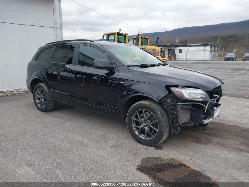 2013 Audi Q7 3.0T S Line Prestige VIN: WA1DGAFE9DD015384 Lot: 38226956