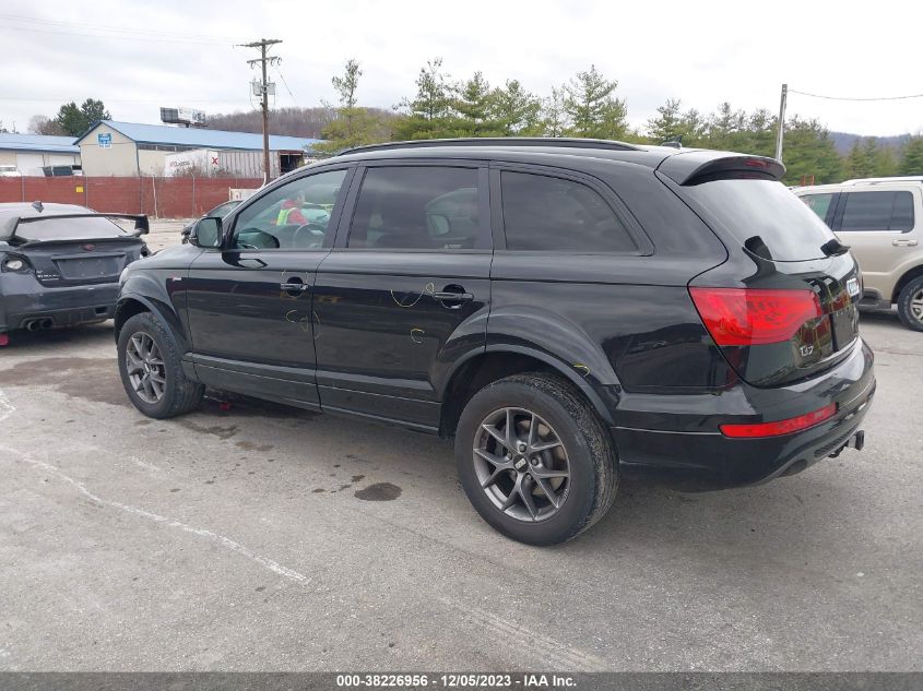 2013 Audi Q7 3.0T S Line Prestige VIN: WA1DGAFE9DD015384 Lot: 38226956