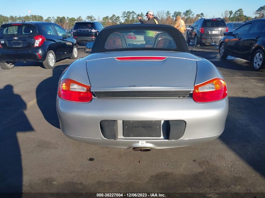 1999 Porsche Boxster VIN: WP0CA2982XU633701 Lot: 38227004