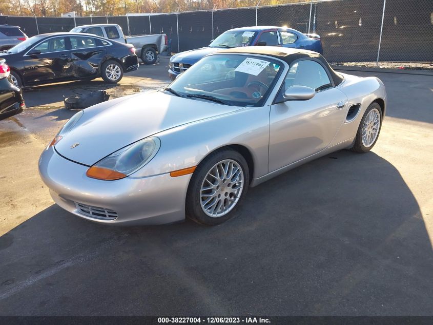 1999 Porsche Boxster VIN: WP0CA2982XU633701 Lot: 38227004