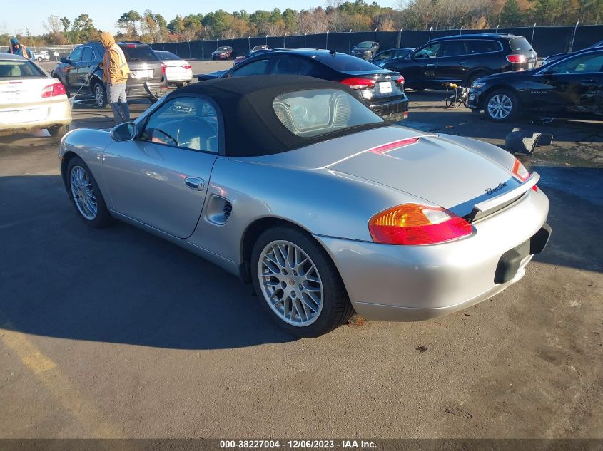 1999 Porsche Boxster VIN: WP0CA2982XU633701 Lot: 38227004