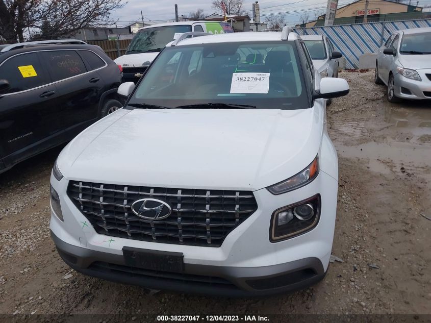 2021 Hyundai Venue Sel VIN: KMHRC8A39MU100033 Lot: 38227047