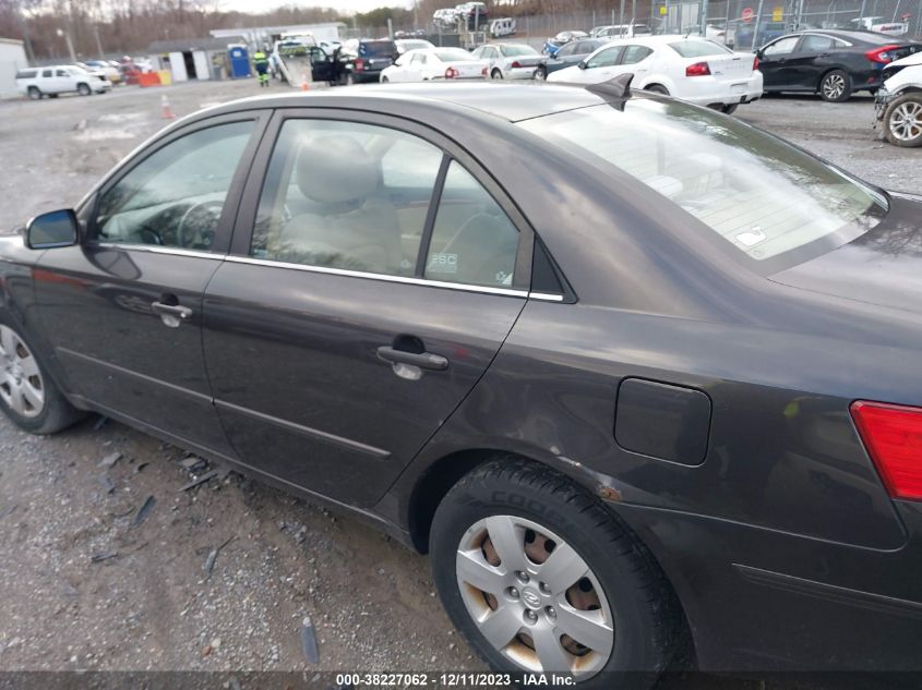 2009 Hyundai Sonata Gls VIN: 5NPET46C99H498415 Lot: 38227062