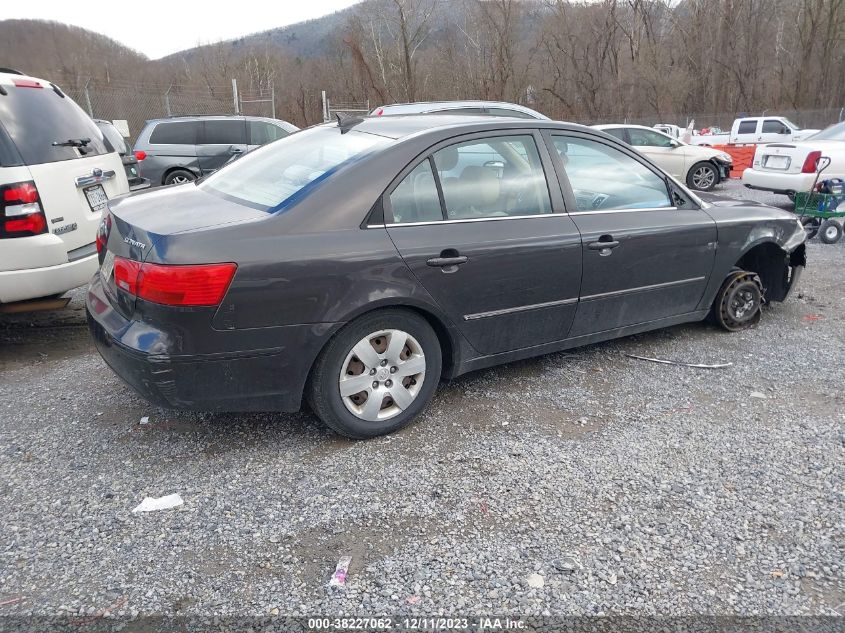 2009 Hyundai Sonata Gls VIN: 5NPET46C99H498415 Lot: 38227062