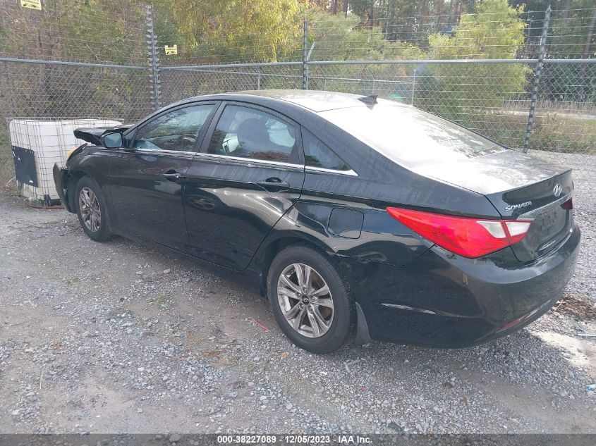 2013 Hyundai Sonata Gls VIN: 5NPEB4AC4DH673818 Lot: 38227089