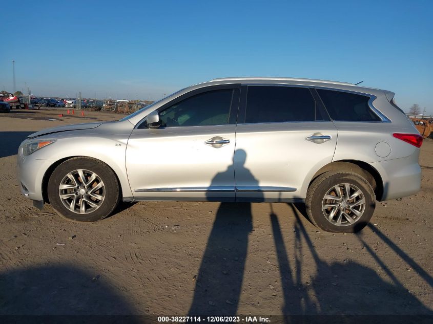 2015 Infiniti Qx60 Base (Cvt) VIN: 5N1AL0MN9FC514837 Lot: 38227114