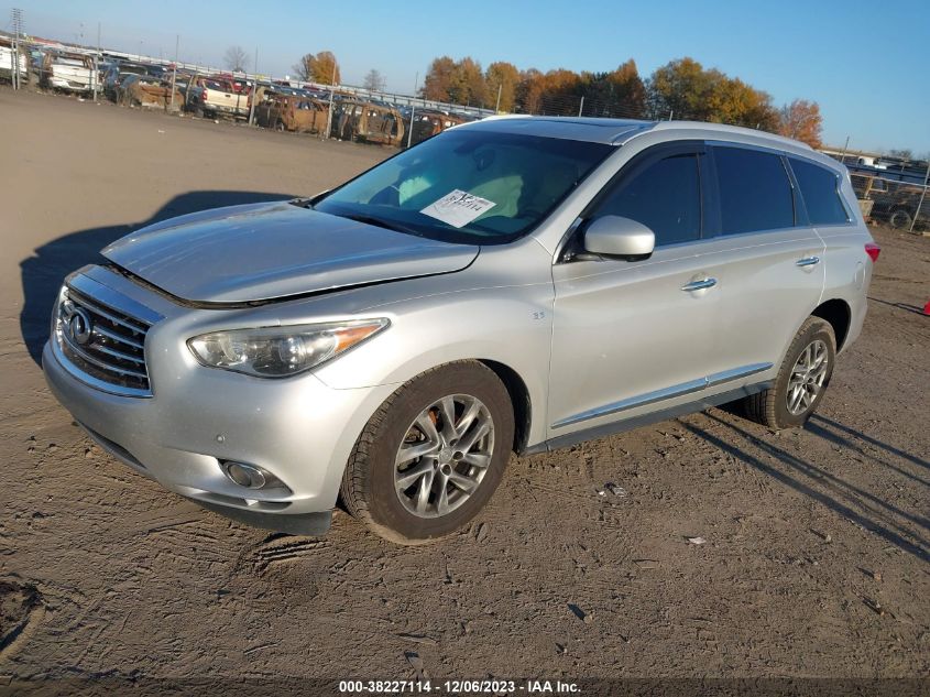 2015 Infiniti Qx60 Base (Cvt) VIN: 5N1AL0MN9FC514837 Lot: 38227114