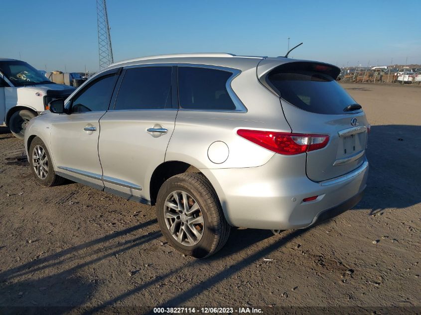 2015 Infiniti Qx60 Base (Cvt) VIN: 5N1AL0MN9FC514837 Lot: 38227114