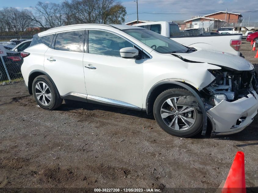 2020 Nissan Murano Sv Fwd VIN: 5N1AZ2BJ7LN141842 Lot: 38227208