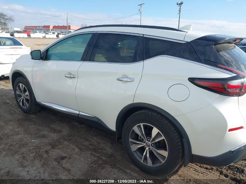 2020 Nissan Murano Sv Fwd VIN: 5N1AZ2BJ7LN141842 Lot: 38227208