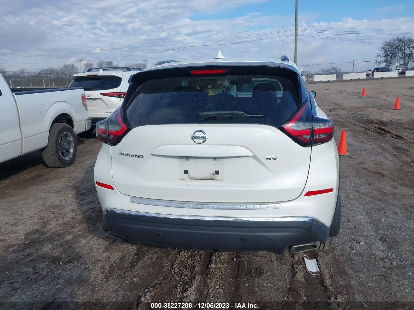 2020 Nissan Murano Sv Fwd VIN: 5N1AZ2BJ7LN141842 Lot: 38227208
