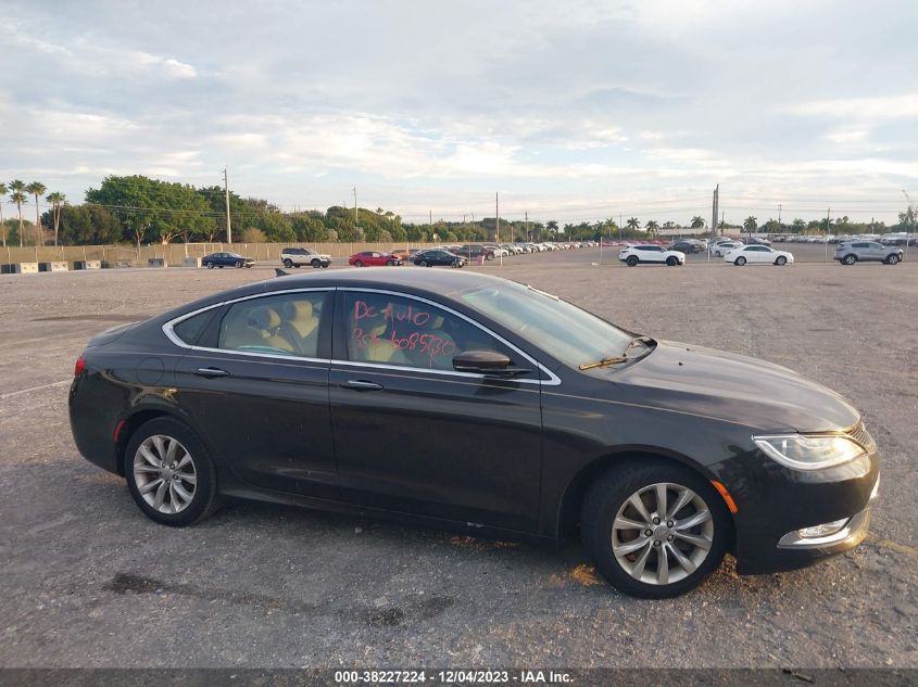 2015 Chrysler 200 C VIN: 1C3CCCCG7FN614722 Lot: 38227224