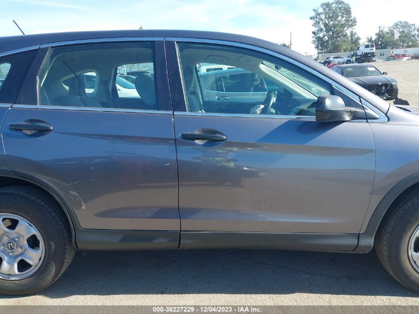 2015 Honda Cr-V Lx VIN: 3CZRM3H36FG717092 Lot: 38227229