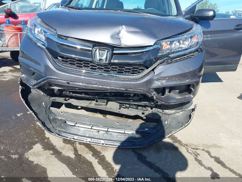 2015 Honda Cr-V Lx VIN: 3CZRM3H36FG717092 Lot: 38227229