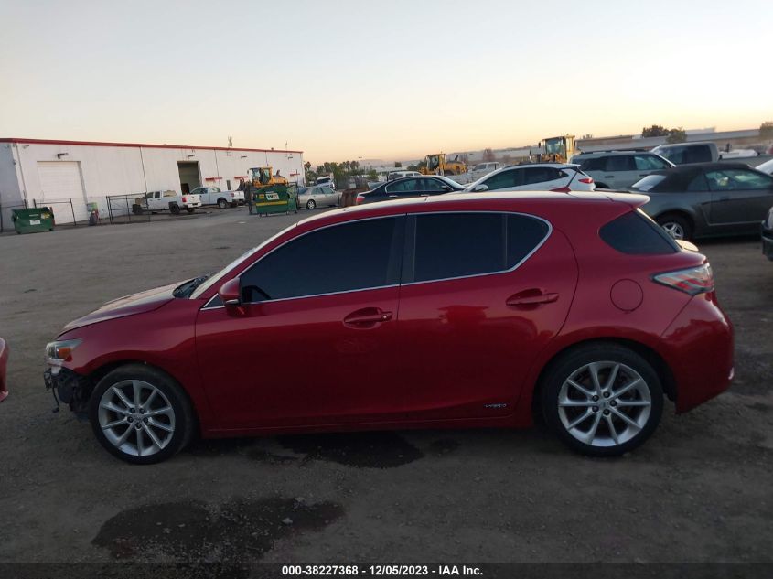 2013 Lexus Ct 200H VIN: JTHKD5BH4D2143054 Lot: 38227368