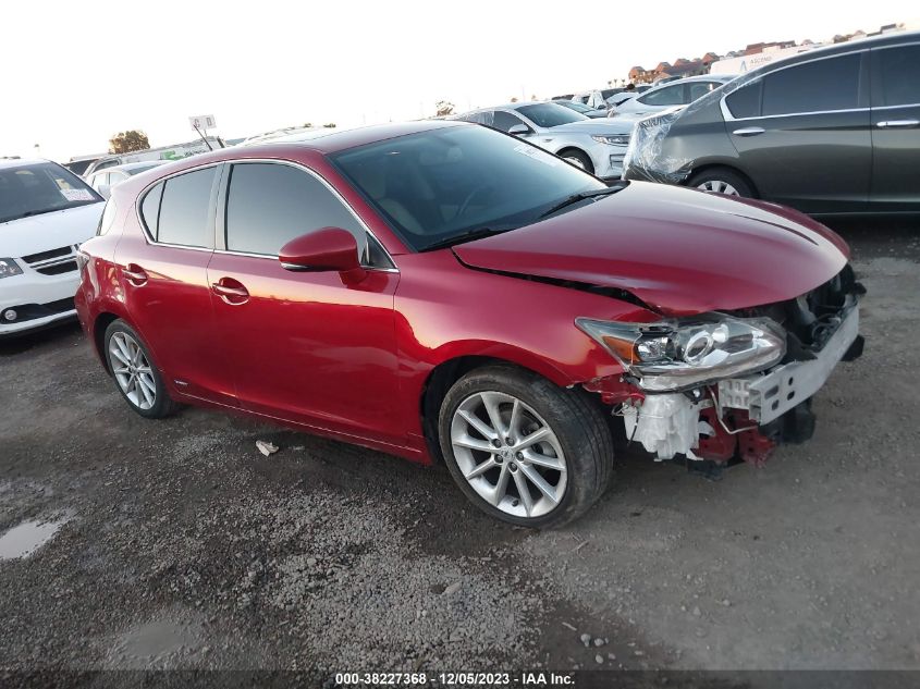 2013 Lexus Ct 200H VIN: JTHKD5BH4D2143054 Lot: 38227368
