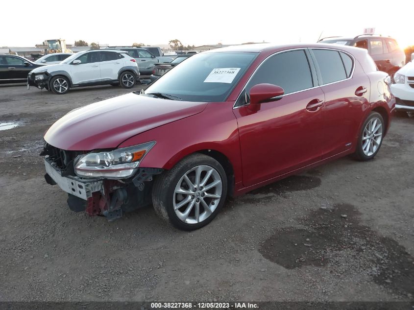 2013 Lexus Ct 200H VIN: JTHKD5BH4D2143054 Lot: 38227368