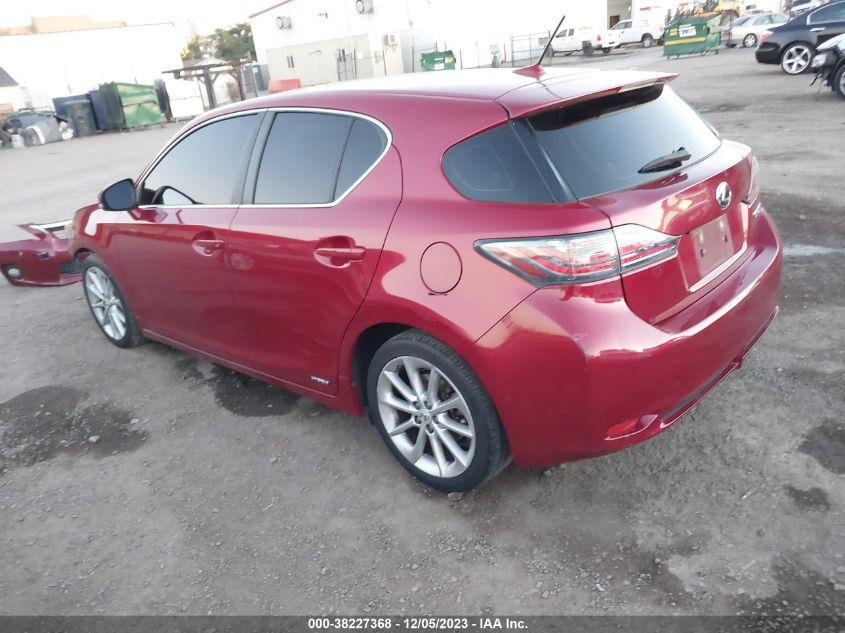 2013 Lexus Ct 200H VIN: JTHKD5BH4D2143054 Lot: 38227368