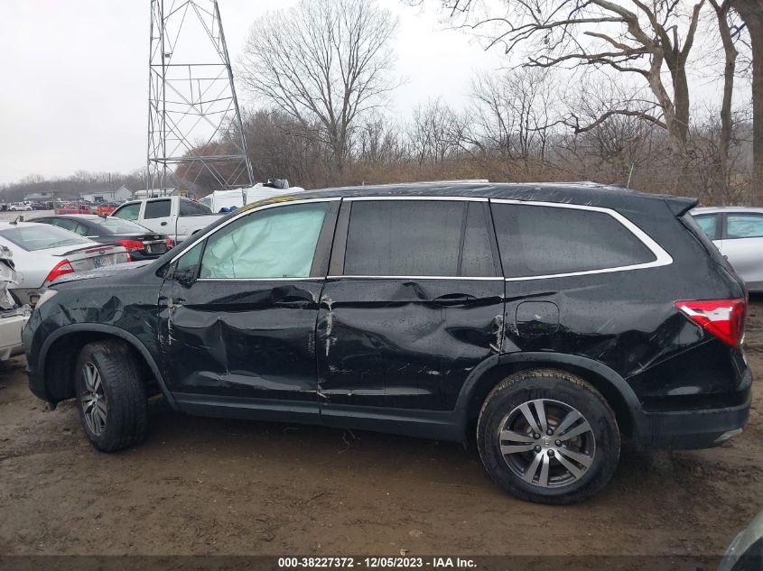 2017 Honda Pilot Ex-L VIN: 5FNYF6H78HB028499 Lot: 38227372