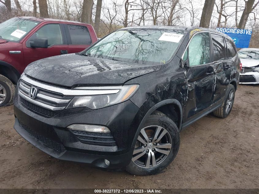 2017 Honda Pilot Ex-L VIN: 5FNYF6H78HB028499 Lot: 38227372