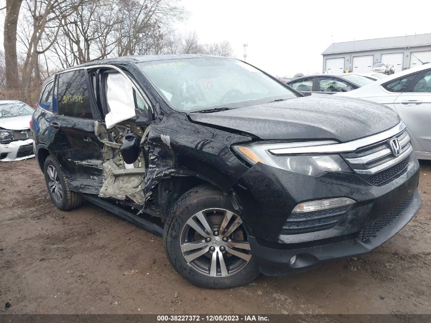 2017 Honda Pilot Ex-L VIN: 5FNYF6H78HB028499 Lot: 38227372