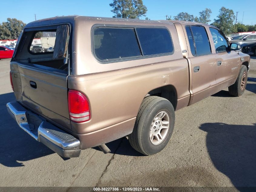 2001 Dodge Dakota Slt/Sport VIN: 1B7GL2AX41S196835 Lot: 38227386