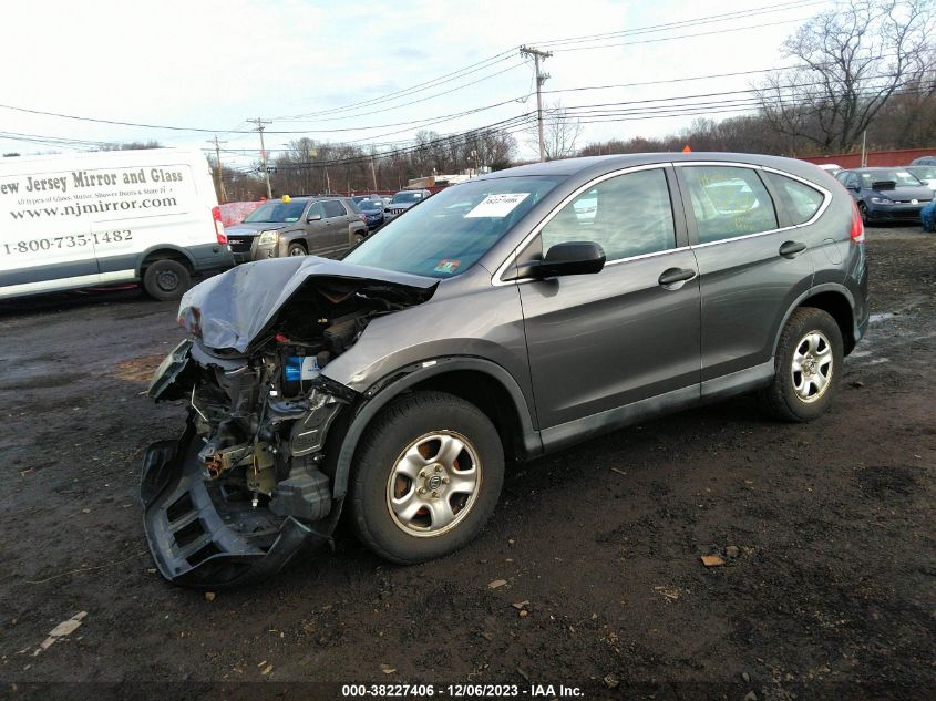 2013 Honda Cr-V Lx VIN: 2HKRM4H35DH671125 Lot: 38227406