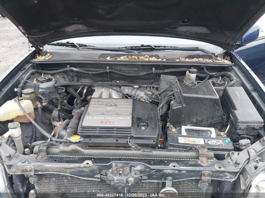 2001 Toyota Highlander V6 (A4) VIN: JTEHF21A310017313 Lot: 38227416
