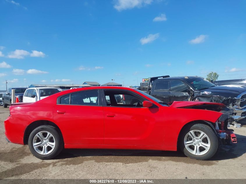 2022 Dodge Charger Sxt Rwd VIN: 2C3CDXBG0NH220041 Lot: 38227610