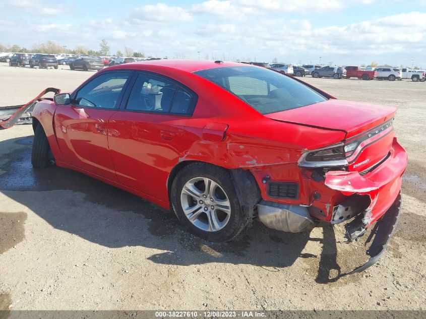 2022 Dodge Charger Sxt Rwd VIN: 2C3CDXBG0NH220041 Lot: 38227610