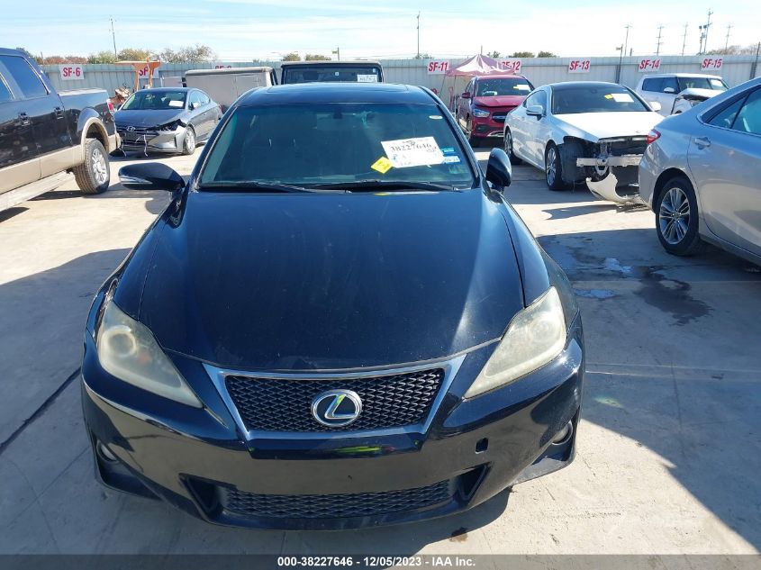 2011 Lexus Is 250 VIN: JTHBF5C26B2101695 Lot: 38227646