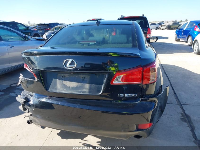 2011 Lexus Is 250 VIN: JTHBF5C26B2101695 Lot: 38227646