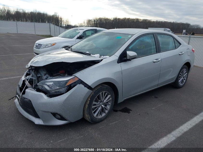 2014 Toyota Corolla Le Plus VIN: 2T1BURHE6EC201514 Lot: 38227650