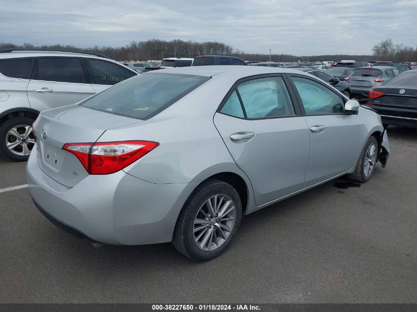 2014 Toyota Corolla Le Plus VIN: 2T1BURHE6EC201514 Lot: 38227650