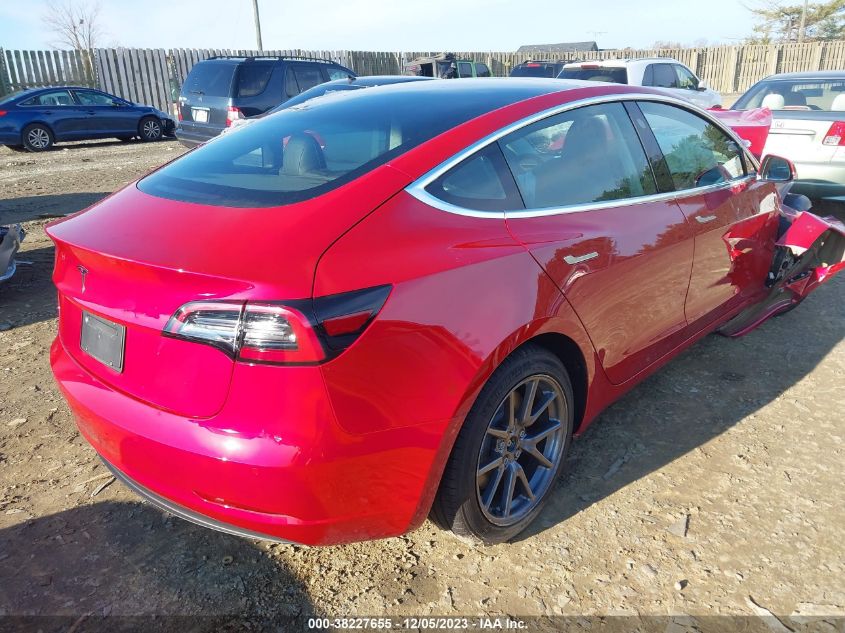 2020 Tesla Model 3 Standard Range Plus VIN: 5YJ3E1EA8LF792331 Lot: 38227655